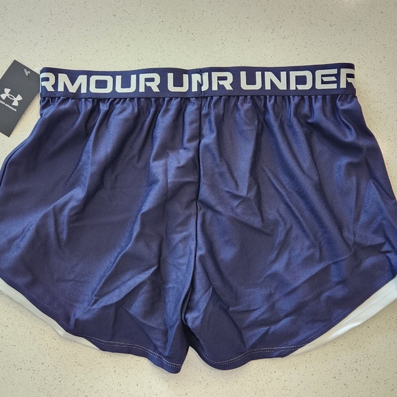 🍉 NWT Under Armour Blue Shorts Large - Picture 4 of 5